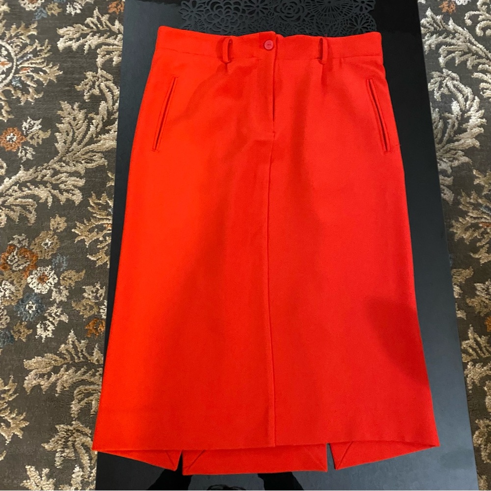 Beautiful ladies wool maxi skirt